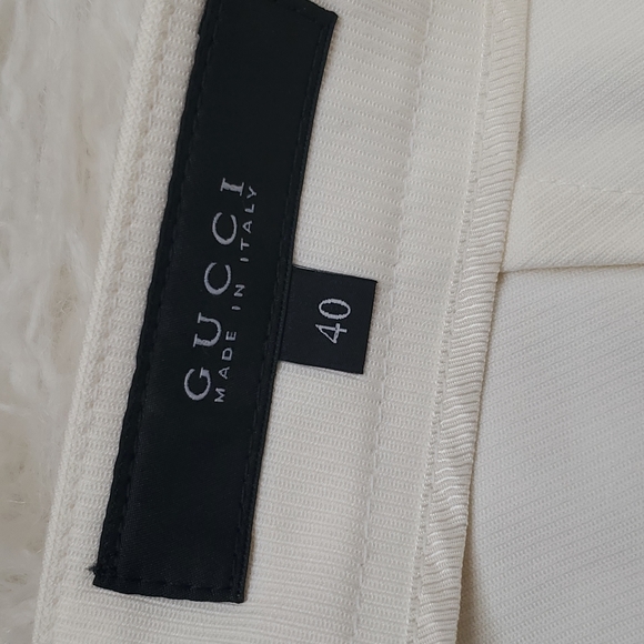 NWT Gucci pants, cream, seize 40, NWT - Picture 4 of 15